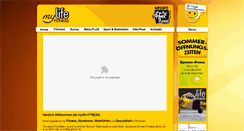 Desktop Screenshot of mylife-pforzheim.de